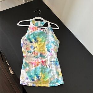 Fila Multicolor Abstract Tank Top